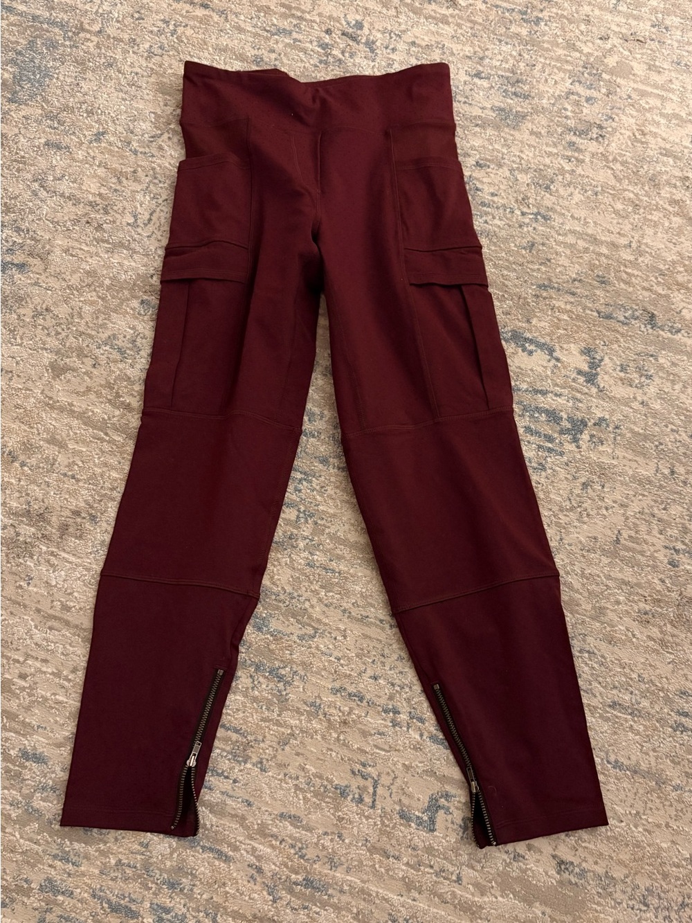 lululemon athletica Burgundy Cargo Pants